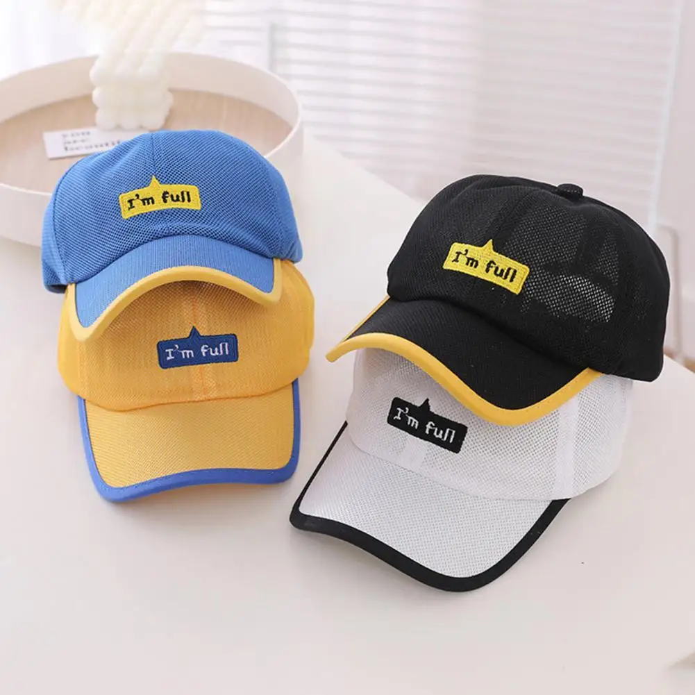 

Mini Cute Ventilation Kids Toddler Cute Hat Lightweight Baby Hat Mesh for Outdoor