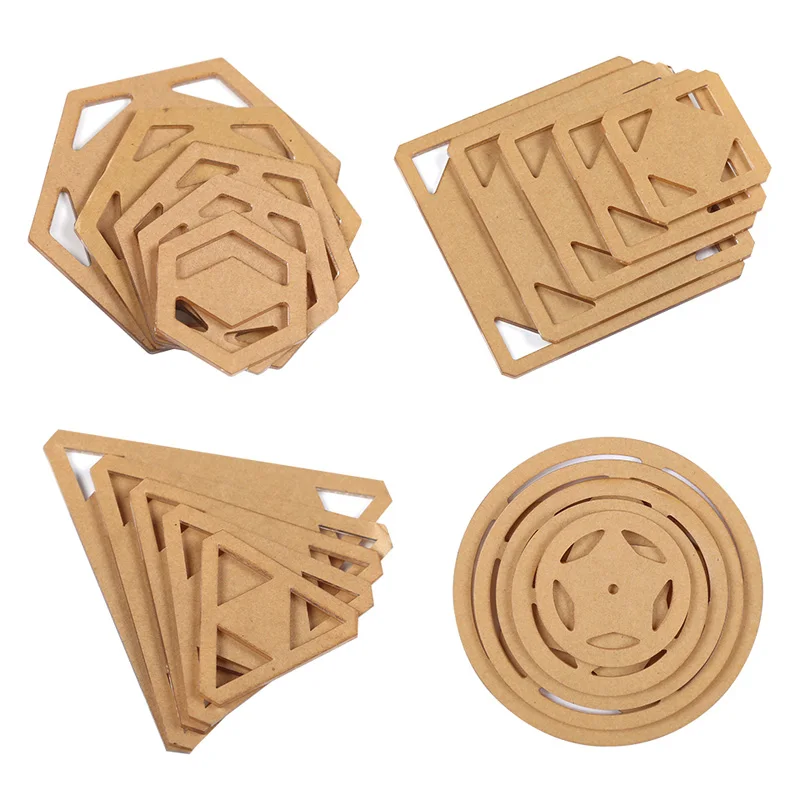 

MIUSIE 5 шт./набор, трафареты для шитья, линейка в стиле пэчворк, Стёганые шаблоны, полые линейки для рисования, профессиональные аксессуары для фотографий