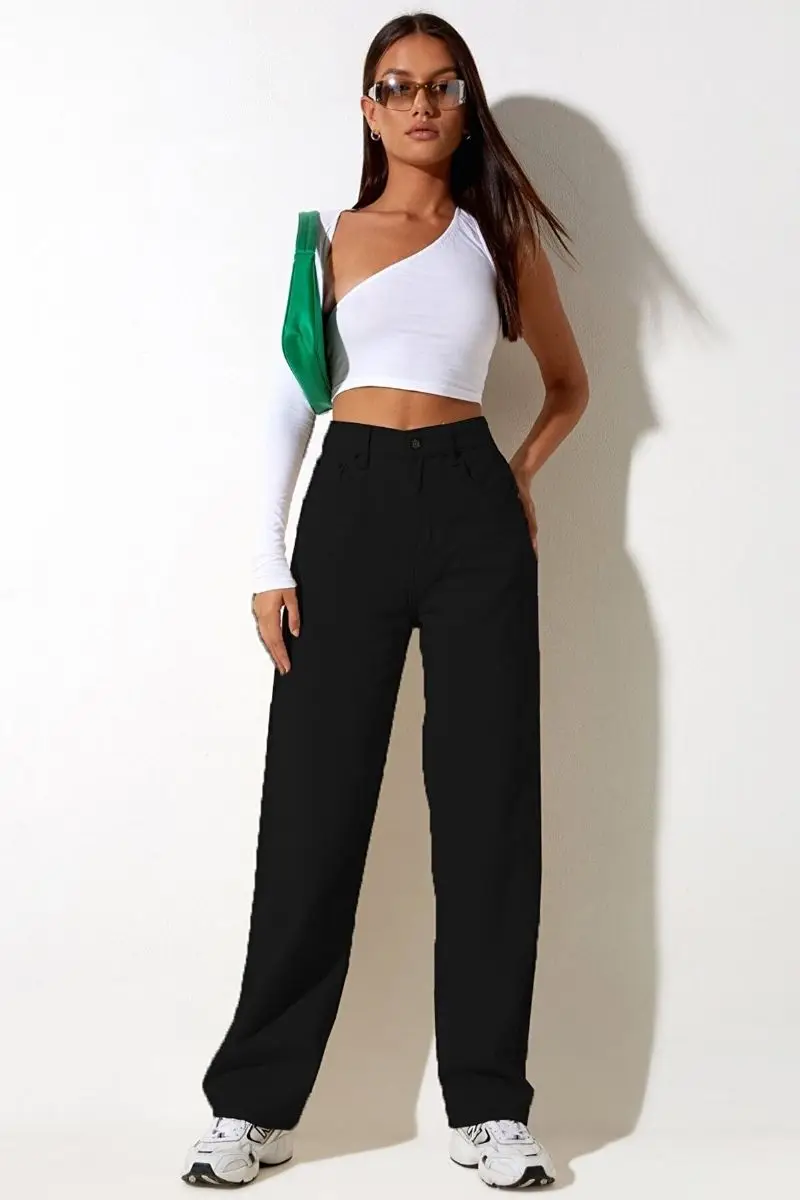 

Mad Girls black Palazzo Jean Mg1247