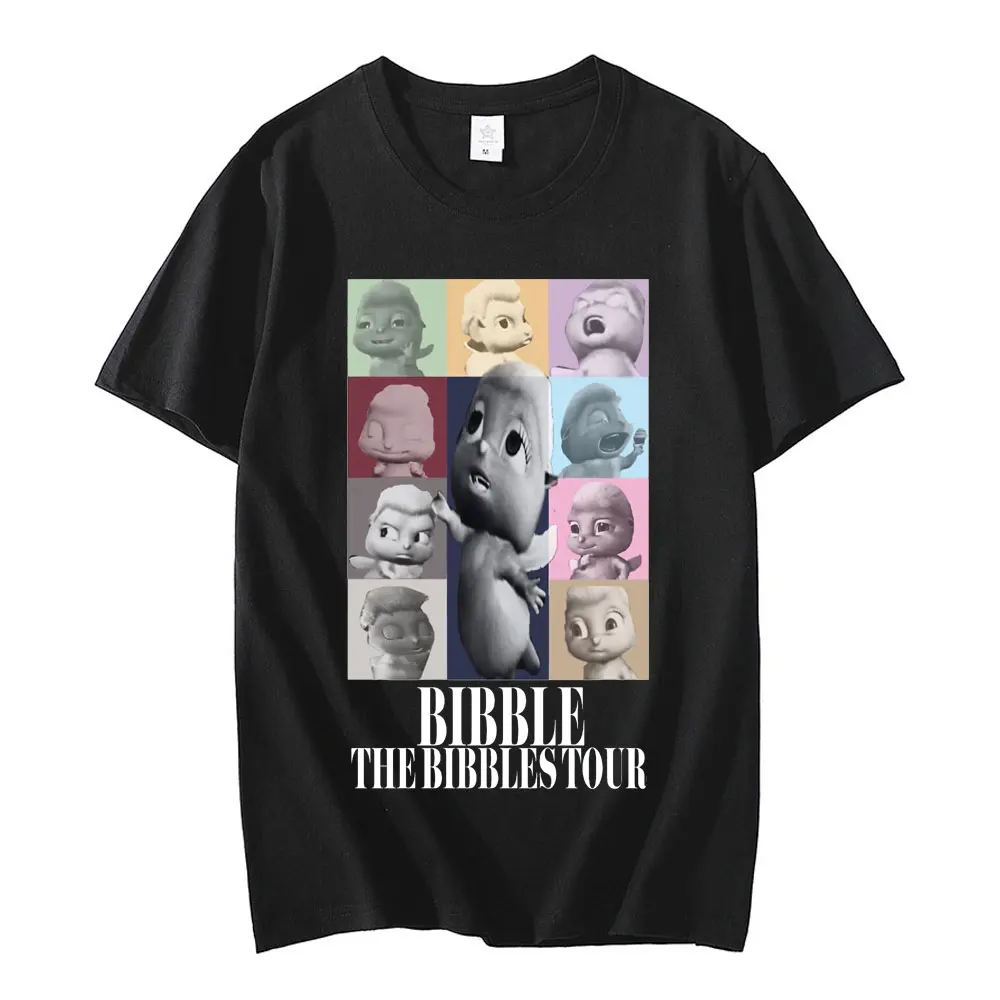 

Cute The Bibbles Tour Graphic T-shirts Men Women Fashion Casual 100% Cotton T-shirt High Quality Summer Tops T Shirts Streetwear