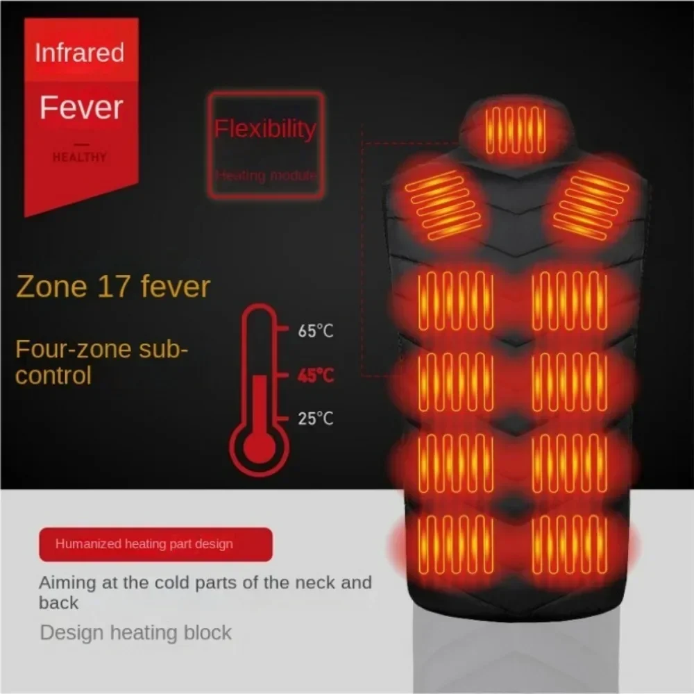 Зимняя куртка с подогревом зимняя одежда для холодного отдыха спортивная теплая