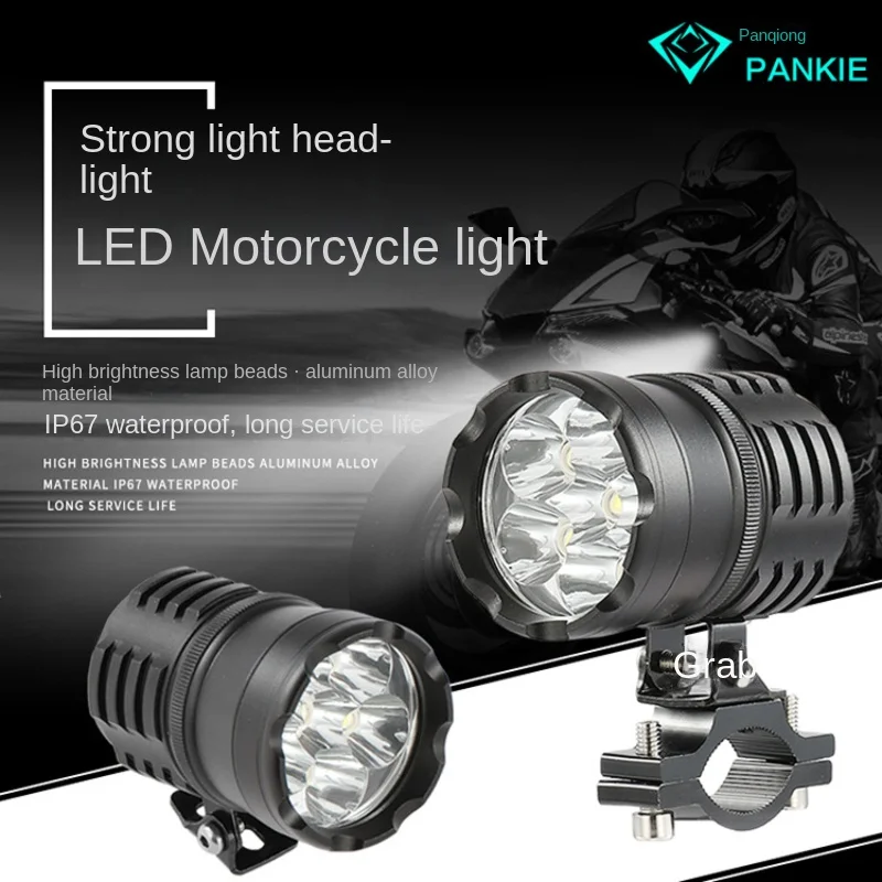 

Универсальные светодиодные фары для мотоцикла, 36 Вт, 12 В, 80 в