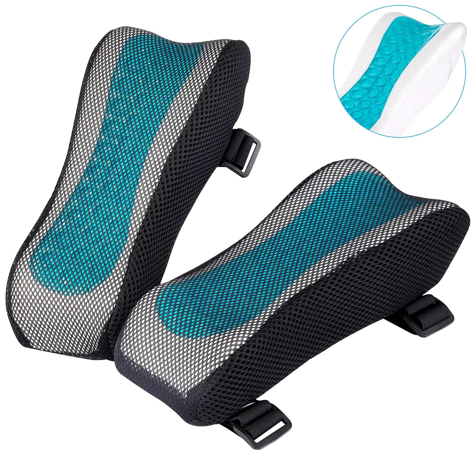 

1pcs/pack Foam Armrest Cushion Pad Chair Mat Elbow Rest Cover For Office Home Chairs New Arrival