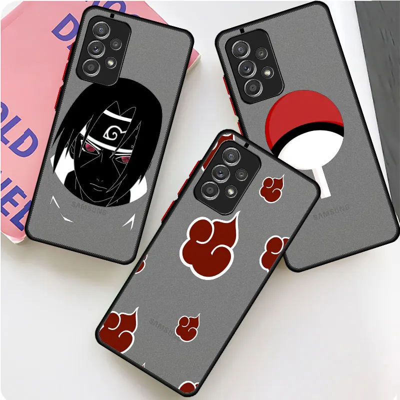 

Чехол для Samsung Galaxy A21s A51 A13 A12 A41 A11 A71 A52 A32 A72 A23 5G A53 4G A33 A22 Uchiha Itachi Naruto, Мягкий противоударный