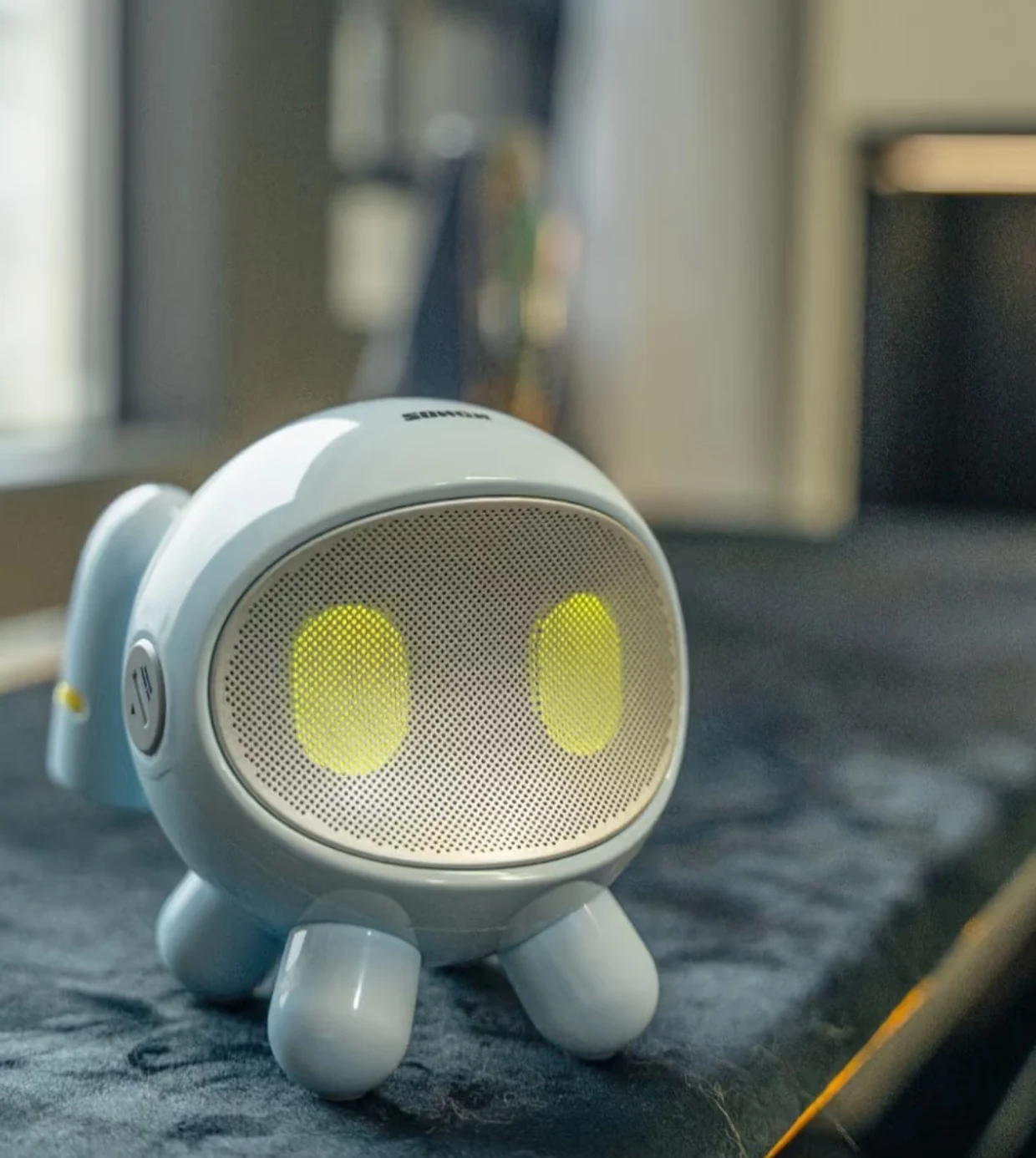 SONGX SONGMONSTER Милый робот-караоке-колонка Bluetooth с 2 беспроводными микрофонами, портативная домашняя мини-колонка KTV, HIFI стерео (art.: 3920dc0def518) - 3920dc0def518