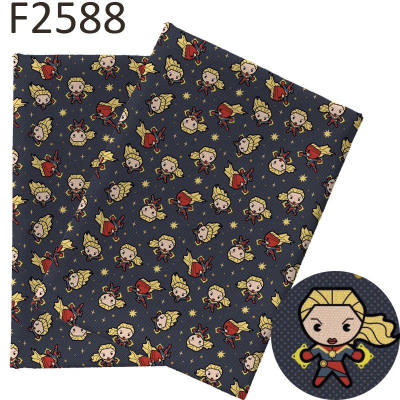 Half yard 45X145cm Print Polyester cotton Thor fabric Hat sofa ​mask Handmade material F2588 |