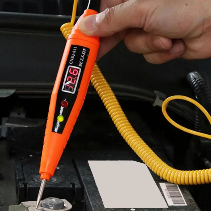 

Car Circuit Digital Test Pen Repair Induction Test Pen Auto Car Light Circuit Tester Lamp Voltage Test Pen Detector Copper
