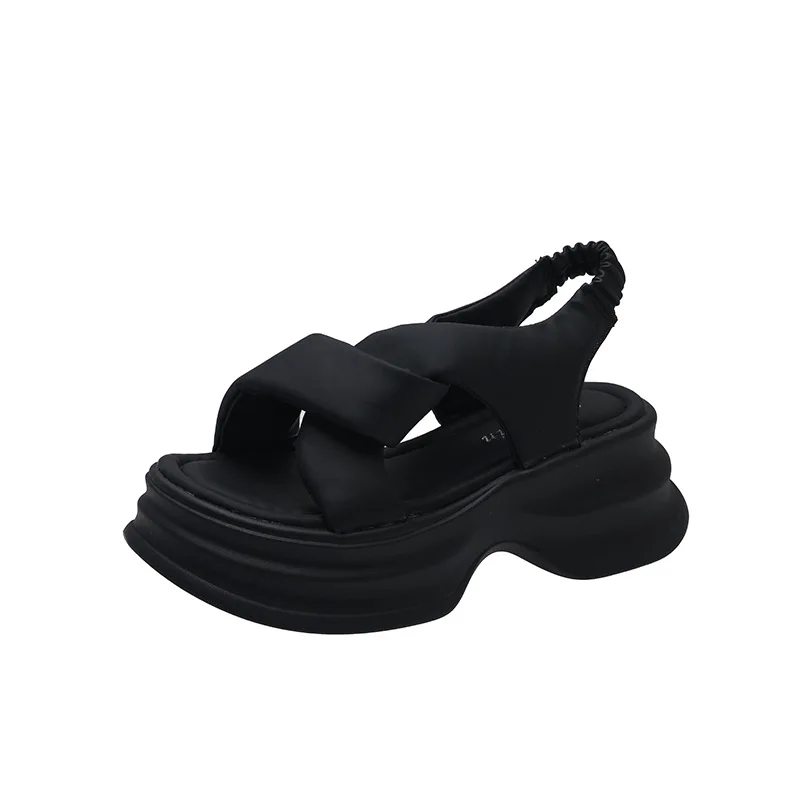 Сандалии женские в римском стиле универсальные туфли на ремешках для маффинов