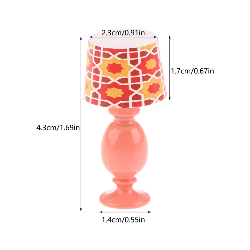 1:12 Кукольный домик миниатюрная настольная лампа модель для учебы кукольный