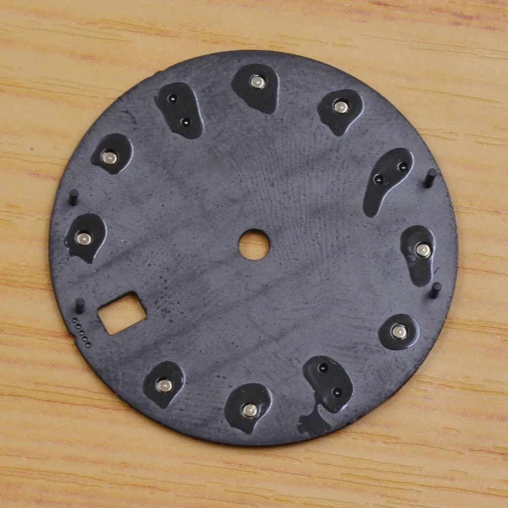 Часы диаметром 29 мм с циферблатом C3 светящиеся часы Diafit NH35 подходят для короны 3 38