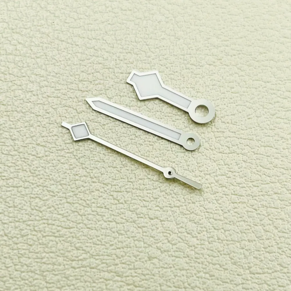 New NH35 snowflake watch needle diving watch NH36 mechanical movement modified blue and green luminous