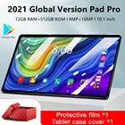 Планшет Андро Pad Pro планшет android 10 дюймов 12 Гб RAM + 512 Гб ROM android планшетный ПК 10 ядер планшет распродажа android 10,0