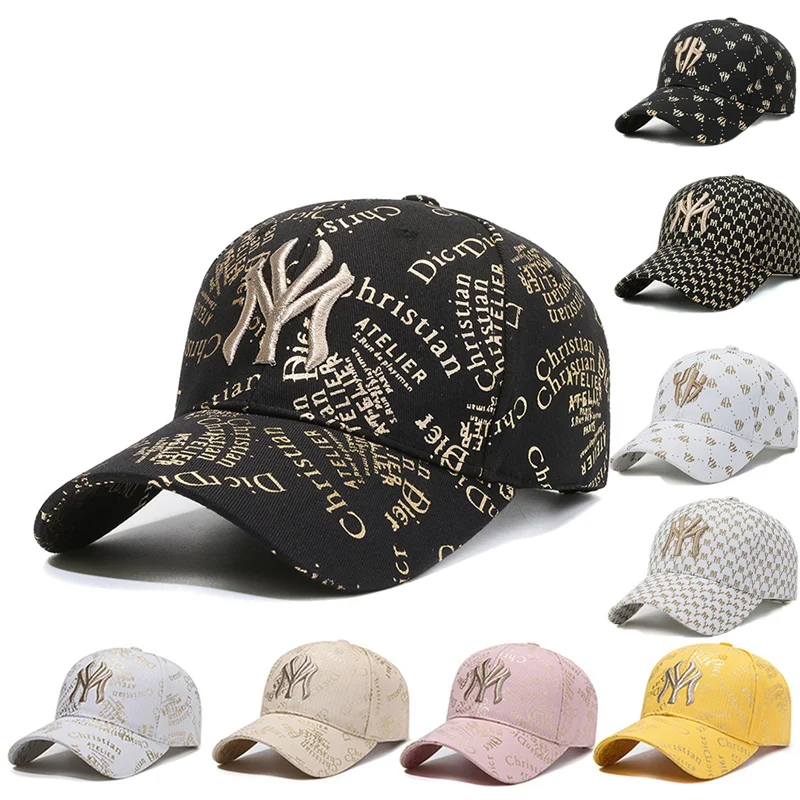 Fashion Letters Embroidery Baseball Caps Men Women Female Male Sport Visors Snapback Cap Sun Hat for Women Men's Caps Gorras Hat