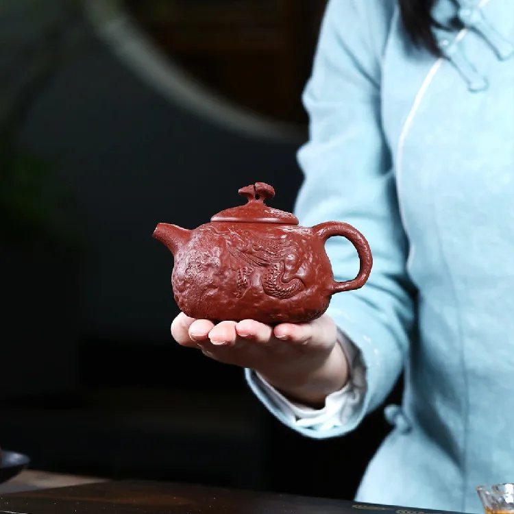 High Quality Yixing Zisha Teapot Ore Dahongpao Tea Exquisite Gift Set