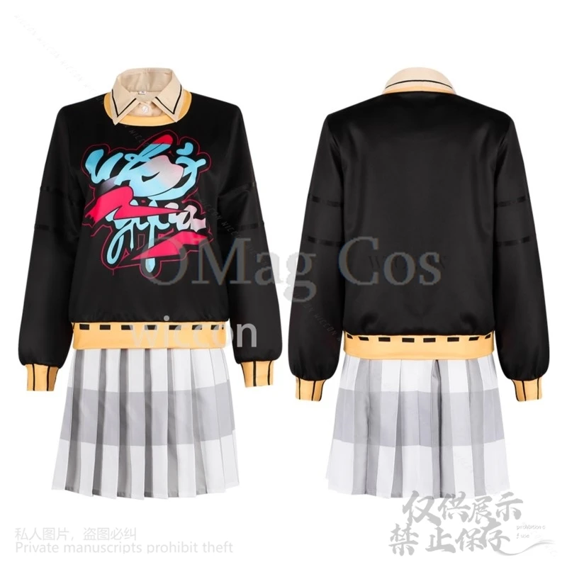 Женский костюм для косплея из аниме P5X: The Phantom X Motoha Arai женская сексуальная