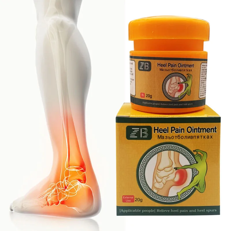 

20g Treatment Heel Pain Ointment Tendonitis Rheumatism Arthritis Herbal Medicine Feet Ankle Sprain Bone Pain Relief Cream