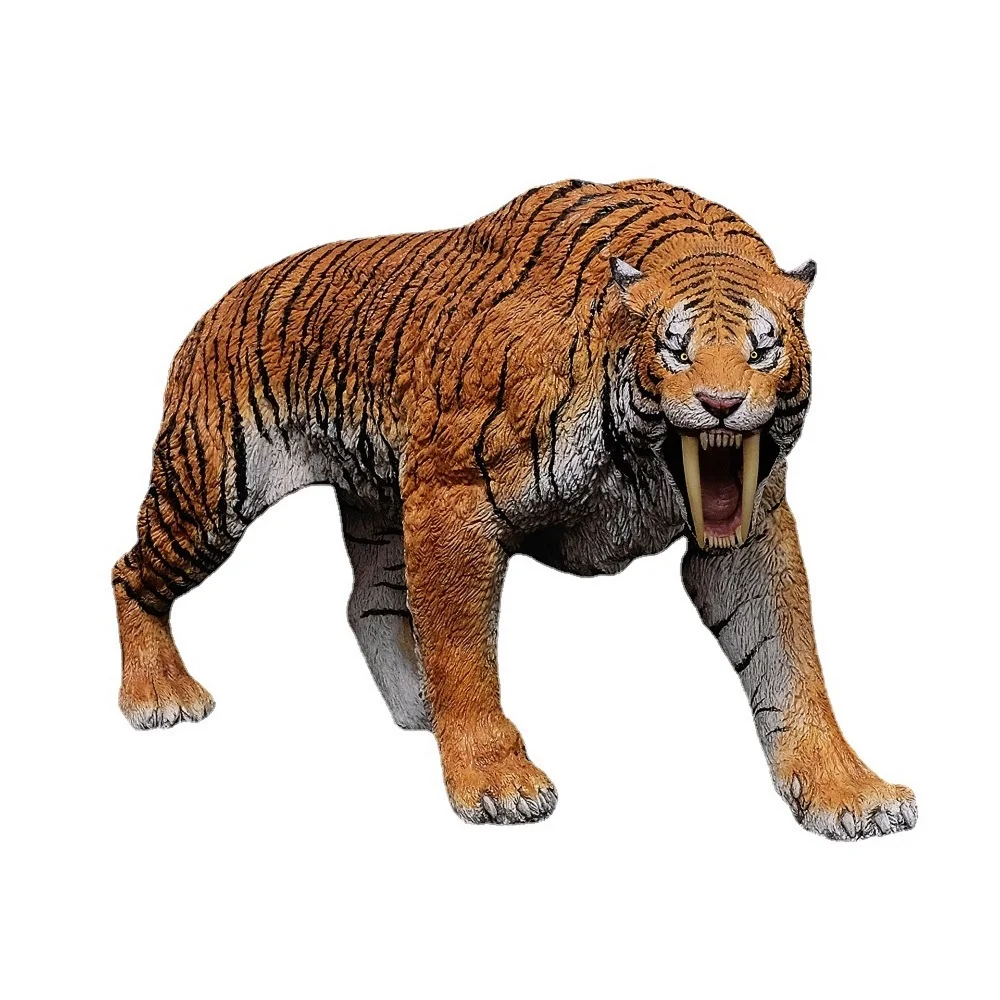 В наличии Rebor Smilodon популярный бродячий Кот саблезубый год Тигра Классические