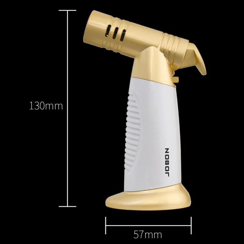 Металлическая ветрозащитная четырехструйная Бутановая газовая зажигалка Jobon с