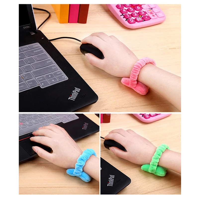 

Office Worker Multi-purpose Wrist Pad Mouse Wrist Guards Hair Band Mouse Wrist Soft Moveable Wrist Hand Pillow