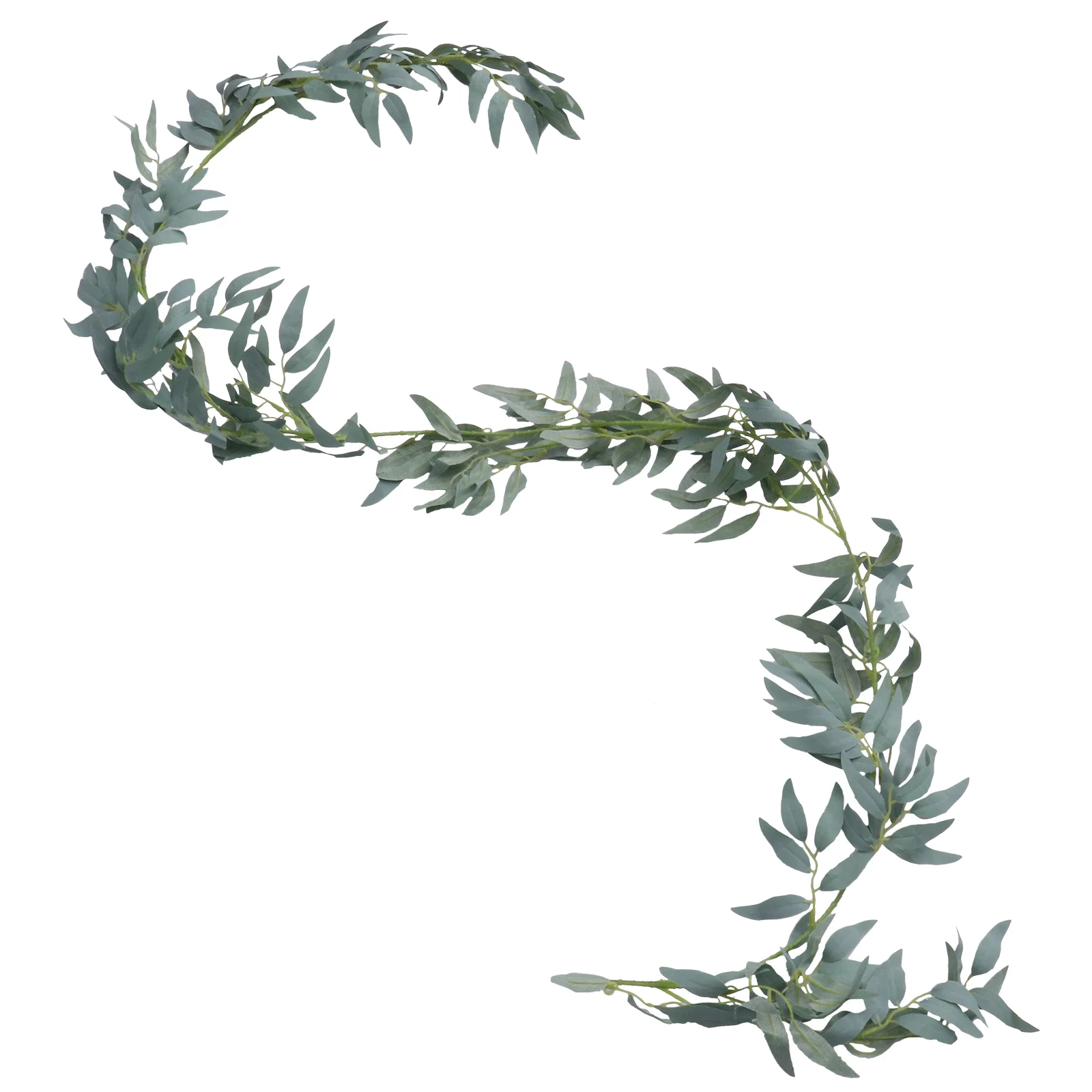 

Garland Artificial Leaves Vine Greenery Vines Hanging Eucalyptus Willow Leaf Wicker Decor Fake Weddingstringreef Ivy Round