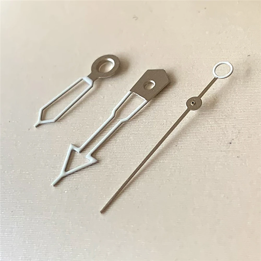 

Green Luminous White Hollow Watch Hands 3-Needle Watch Pointer Accessories for NH35/NH36 Automatic Movement