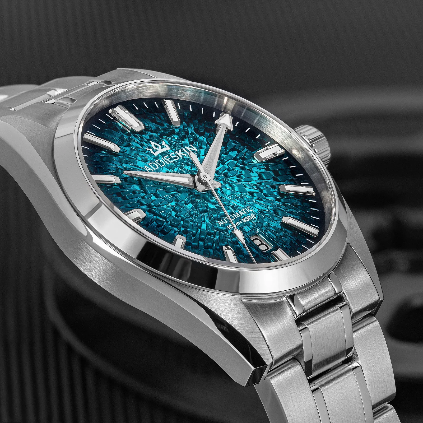 Фото Часы AddiesKin Gradient Diver с механизмом Miyota9015, сапфировым стеклом, автоматические, из нержавеющей стали, с суперлюминесцентным покрытием BGW9, модель K003, новые. №3
