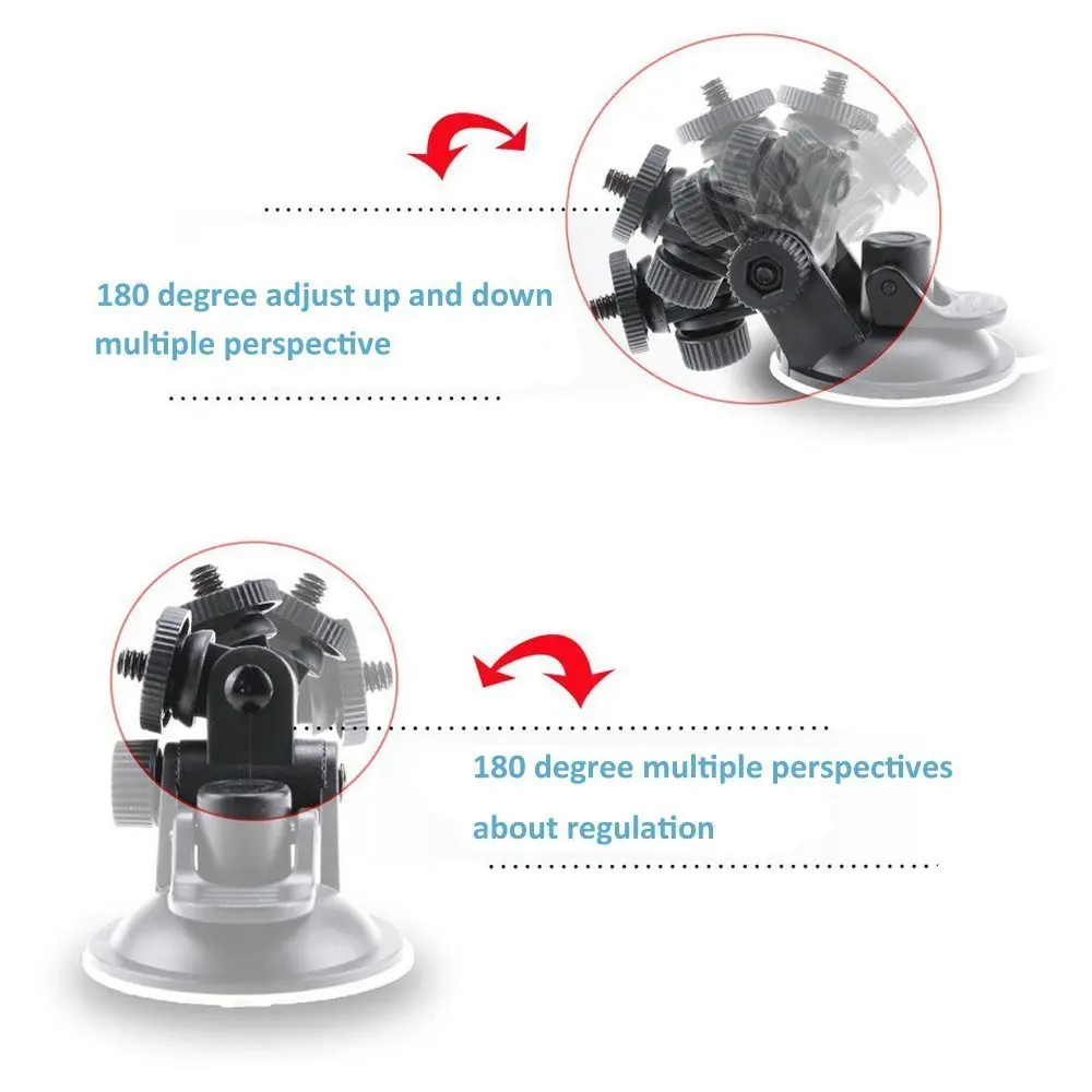 FUMALON в автомобиле лобовое стекло 1/4 дюйма Резьбовой Адаптер присоска