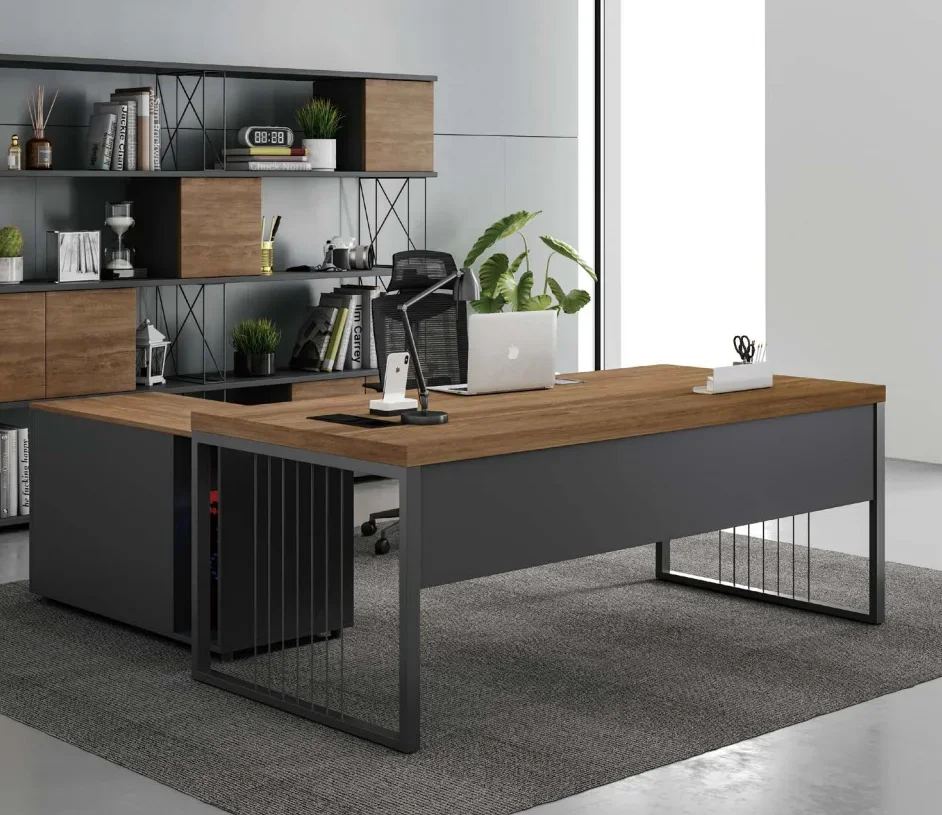 Офисная мебель Исполнительный дизайн стола для нового проекта Современный офиса