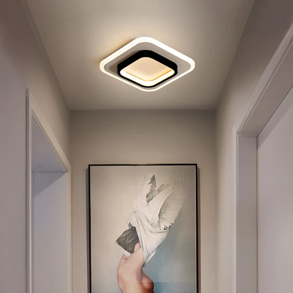 

Modern LED Round Ceiling Lamp 85-246V 3000k-6000k Lustre Lamp for Living Room Bedroom Corridor Balcony Home Fixtures Lighting
