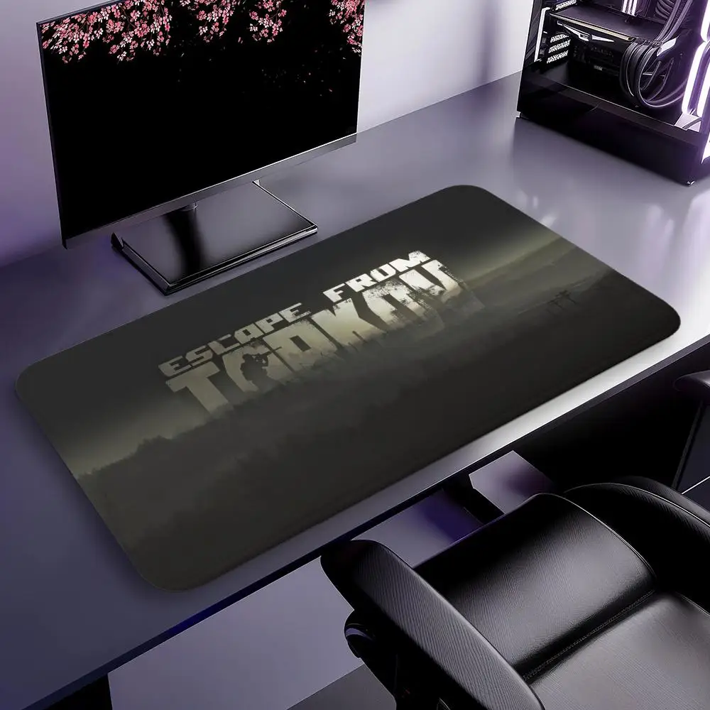 Фото Коврик для мыши Gamer Escape from Tarkov, коврик для клавиатуры и мыши, игровые аксессуары, длинные коврики для стола, комплектующие для ПК, XXL 90x40 см №1