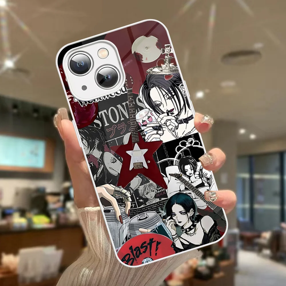 Чехол для телефона с рисунком аниме Осаки Нана IPhone 14 13 12 Mini 11 Pro XS Max X XR Plus чехол из