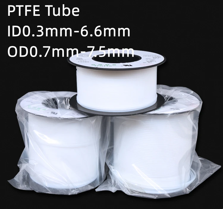 

Полупрозрачная трубка из ПТФЭ 1 м, 300 В, Т-образная трубка из ПТФЭ, подходит для коммуникационного оборудования, электронных инструментов