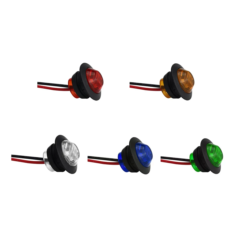 

Светодиодсветильник лампы 3 SMD 12-24 В для прицепа, боковые габаритные огни, габарисветильник ни, поворотники для грузовиков, водонепроницаемы...