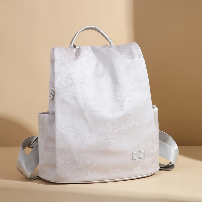 Модный трендовый противокражный рюкзак с вышивкой в национальном стиле Все