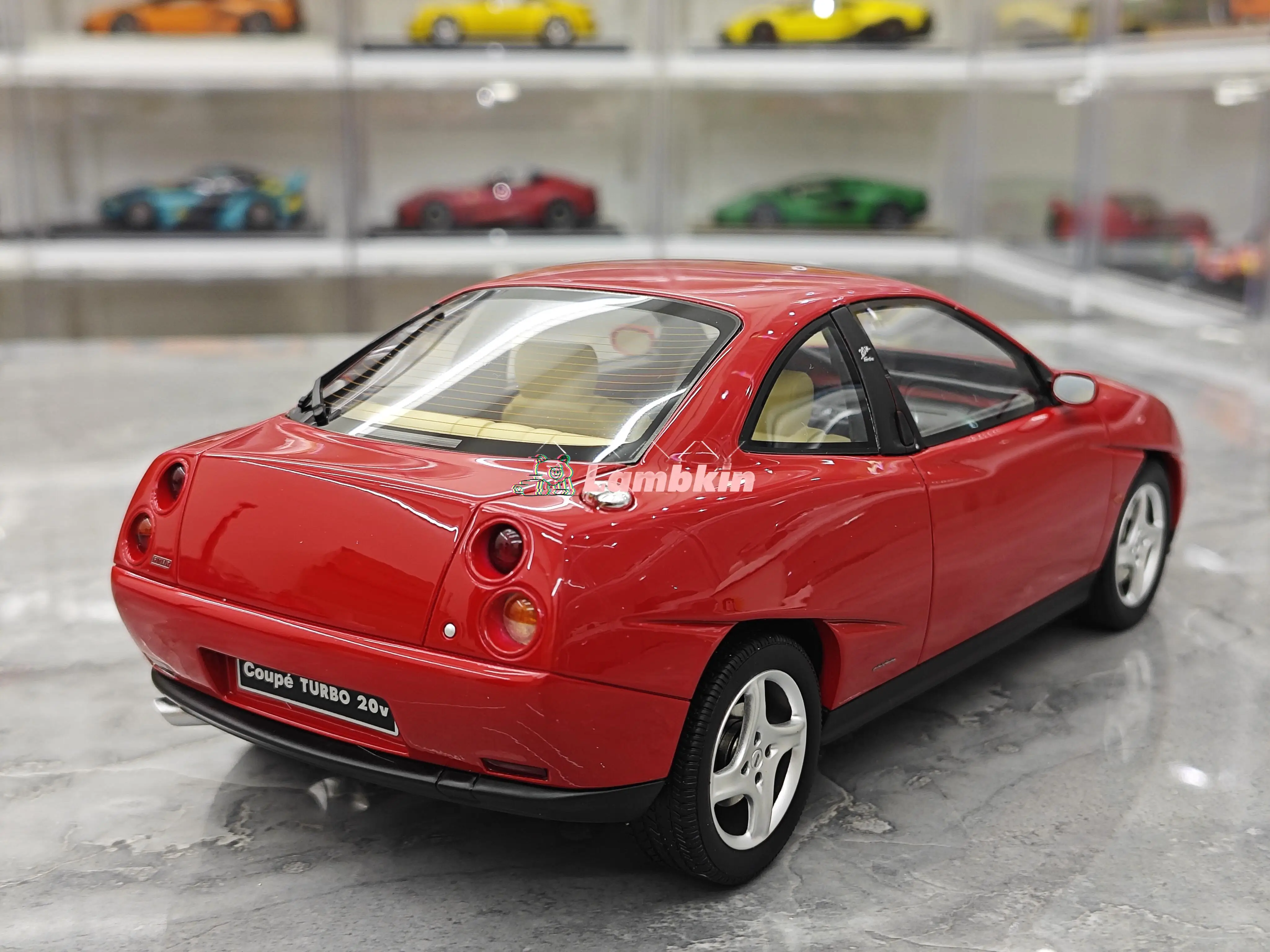 OTTO 1/18 1997 honda FIAT COUPE TURBO 20 В ограниченная модель автомобиля из смолы украшение