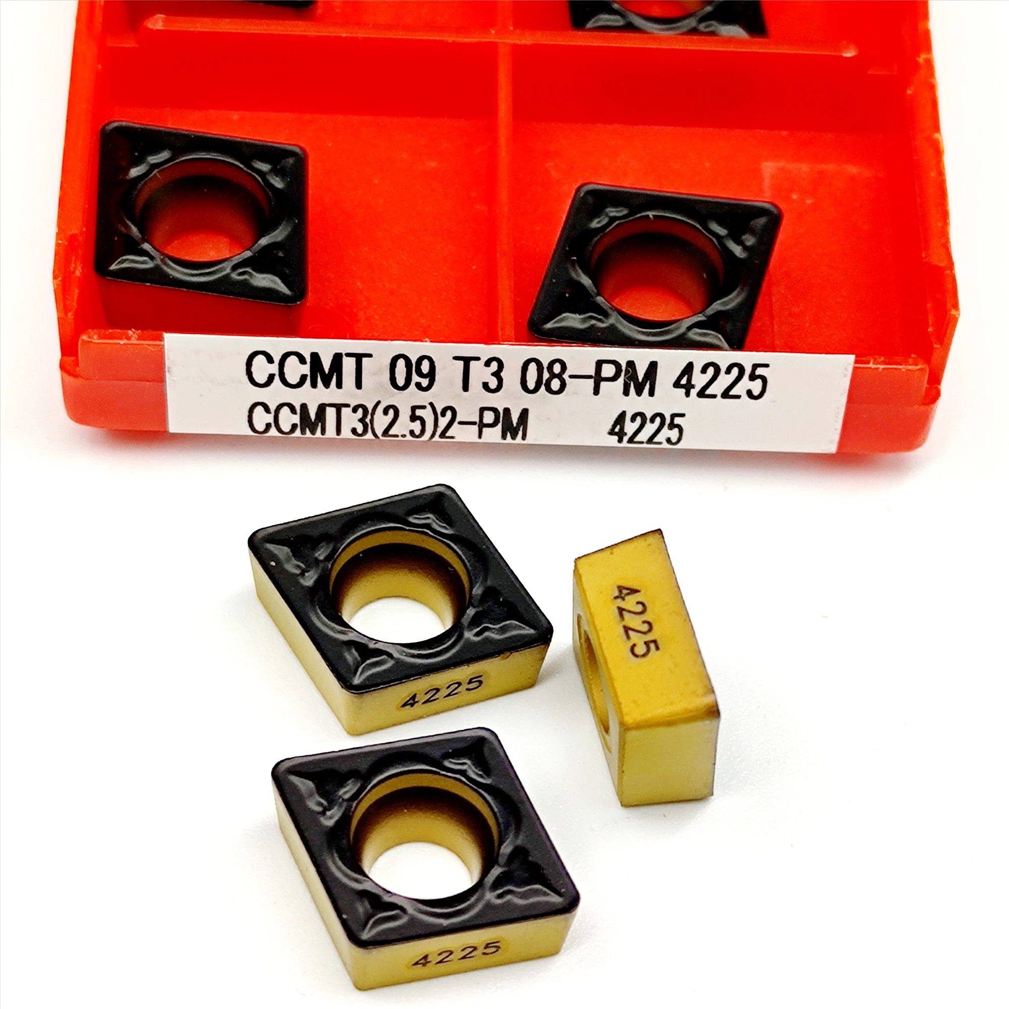 Токарный инструмент CCMT09T304 CCMT09T308 CCMT 09T304 09T308 PM4225 токарный резец из карбида |