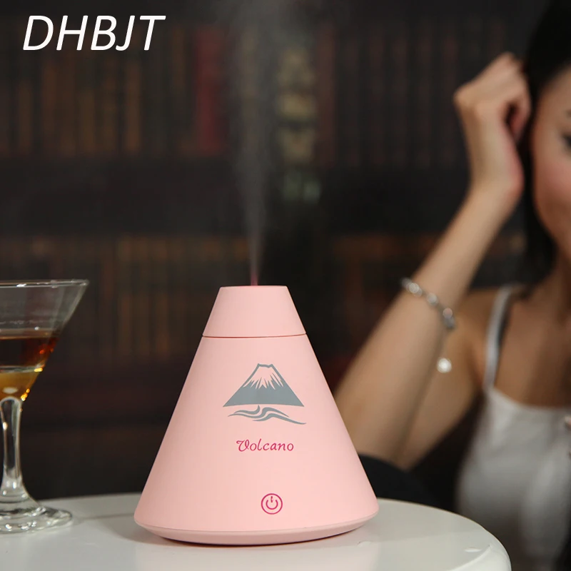 

Car Air Freshener Aroma Essential Oil Diffuser Mini Ultrasonic volcanic Humidifier Air Purifier LED Light USB Mist Maker