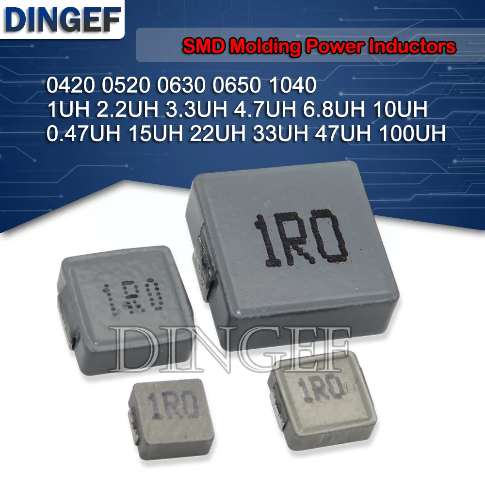 

DNIGEF SMD литые силовые индукторы