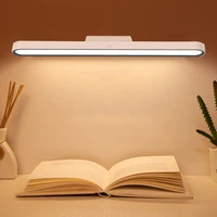hanging magnetic table lamp desk lamp usb led office rechargeable stepless dimming bedroom night lamp reading light