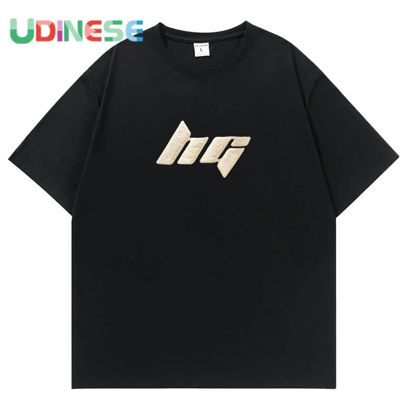 

Футболка UDINESE y2k мужская с надписью, простая хлопковая тенниска с круглым вырезом и коротким рукавом, майка для подростков, лето 2022
