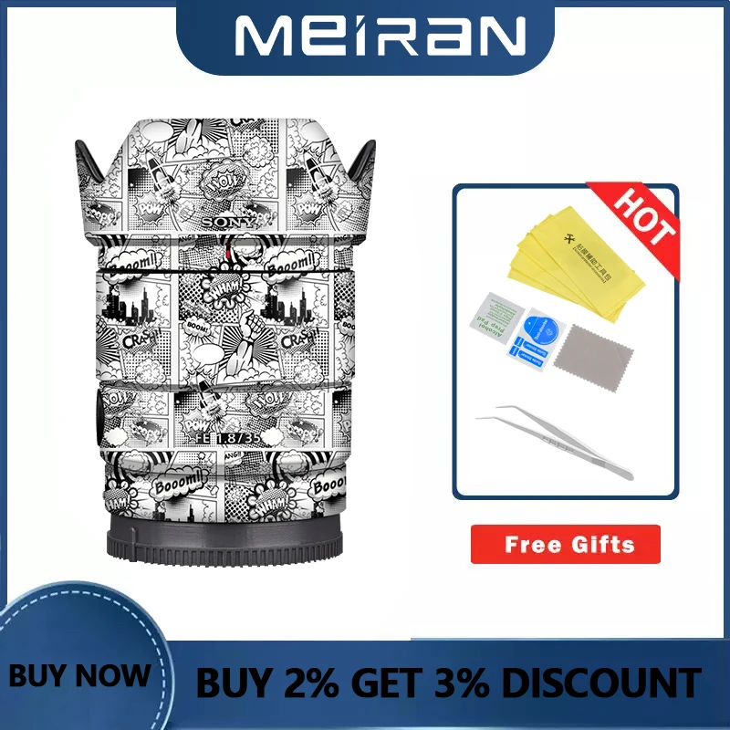 

Sony FE 35mm F1.8 Lens Skin Camera Lens Protector Skin Camera Film Sony Accessories Sticker Decal Coat Wrap Cover