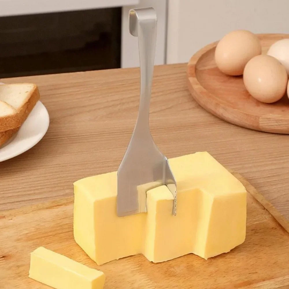 Слайсер Для Сыра Из Нержавеющей Стали С Изогнутым Лезвием Резак Масла Кухонный