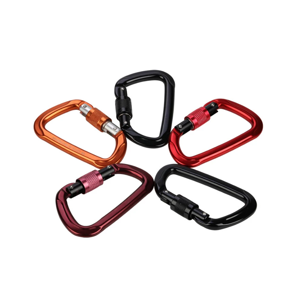 Карабин для альпинизма 26KN из авиационного алюминия