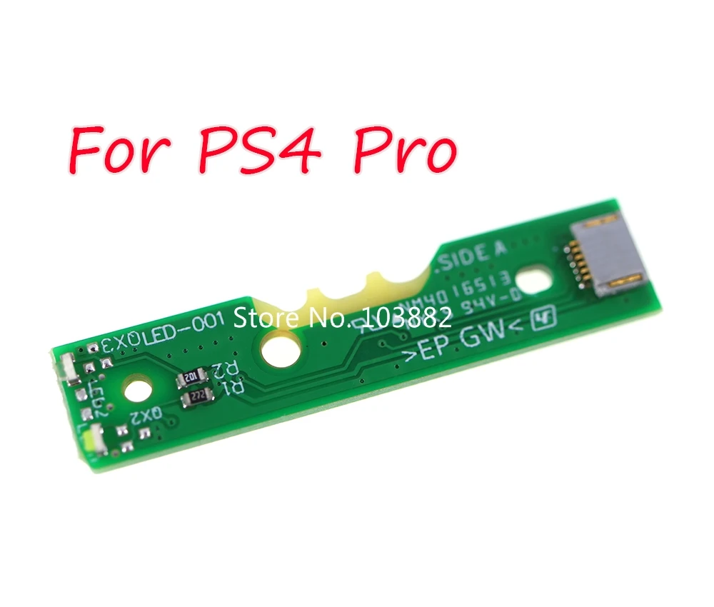 Фото 1 шт., сменная панель светодиодного выключателя питания для PS4 PRO №1