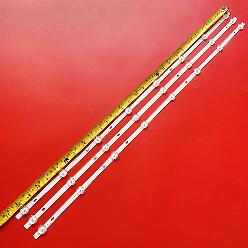 1set=3pcs 8leds 6v 755mm Suitable for 39 40 42 inch LCD TV backlight strip MG-385D3006V8C1B75410M-HX HX-42A39D Asanzo 40E800 - купить по