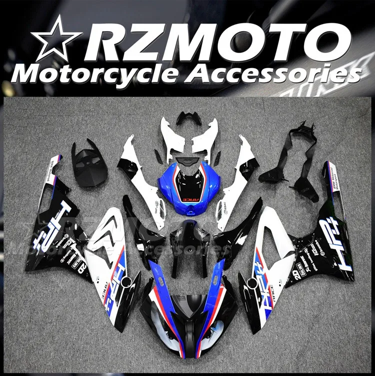 

New ABS Motorcycle Complete Whole Fairings Kit for BMW S1000RR 2015 2016 15 16 HP4 Bodywork set Custom Blue White