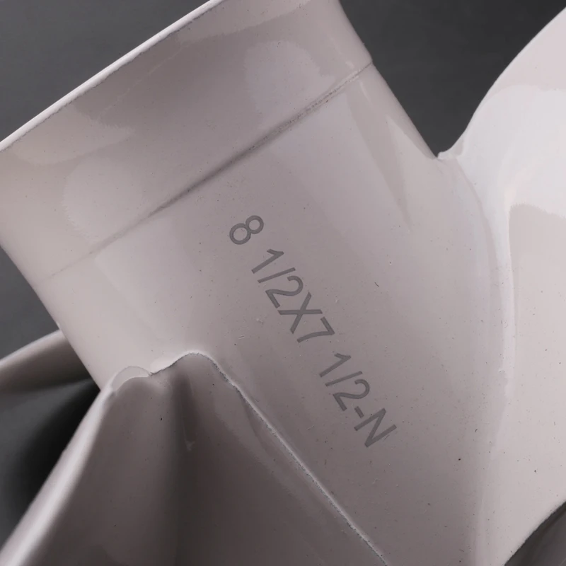 Лодочный пропеллер 6G1-45943-00-El 8 1/2X7 1/2 для подвесного двигателя Yamaha 6-8Hp алюминиевый