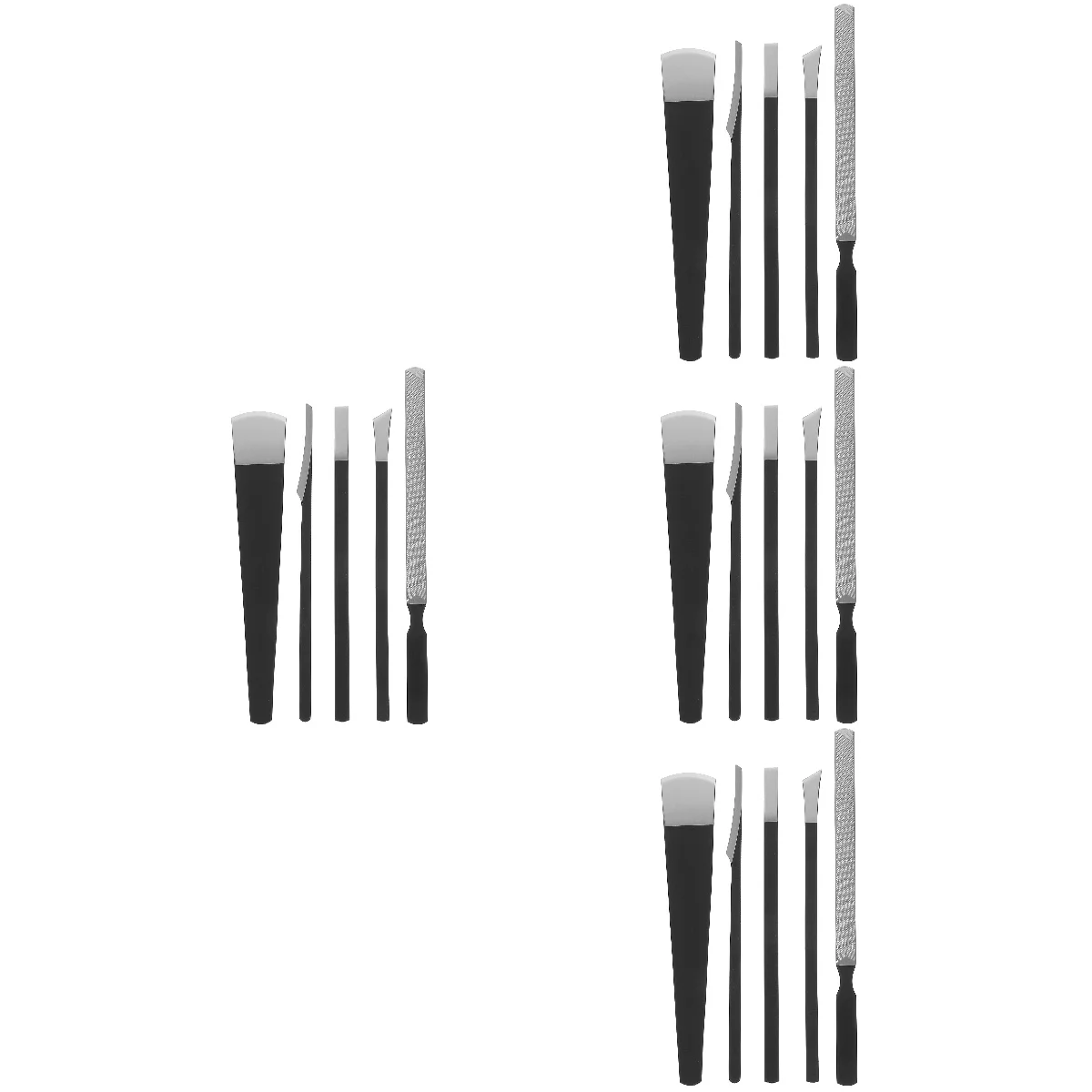 

Набор инструментов для педикюра из нержавеющей стали, комплект из 4 скребков для ног и триммера для ног, для полировки кожи, 5 штук