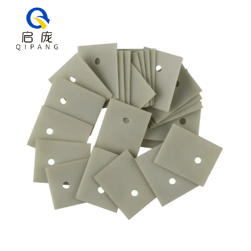 

Qipang OD1mm High Quality TO-220/247/264/3P Thermal Conductive Insulating Ceramic Sheet Triode High Power Heat Sink With Hole