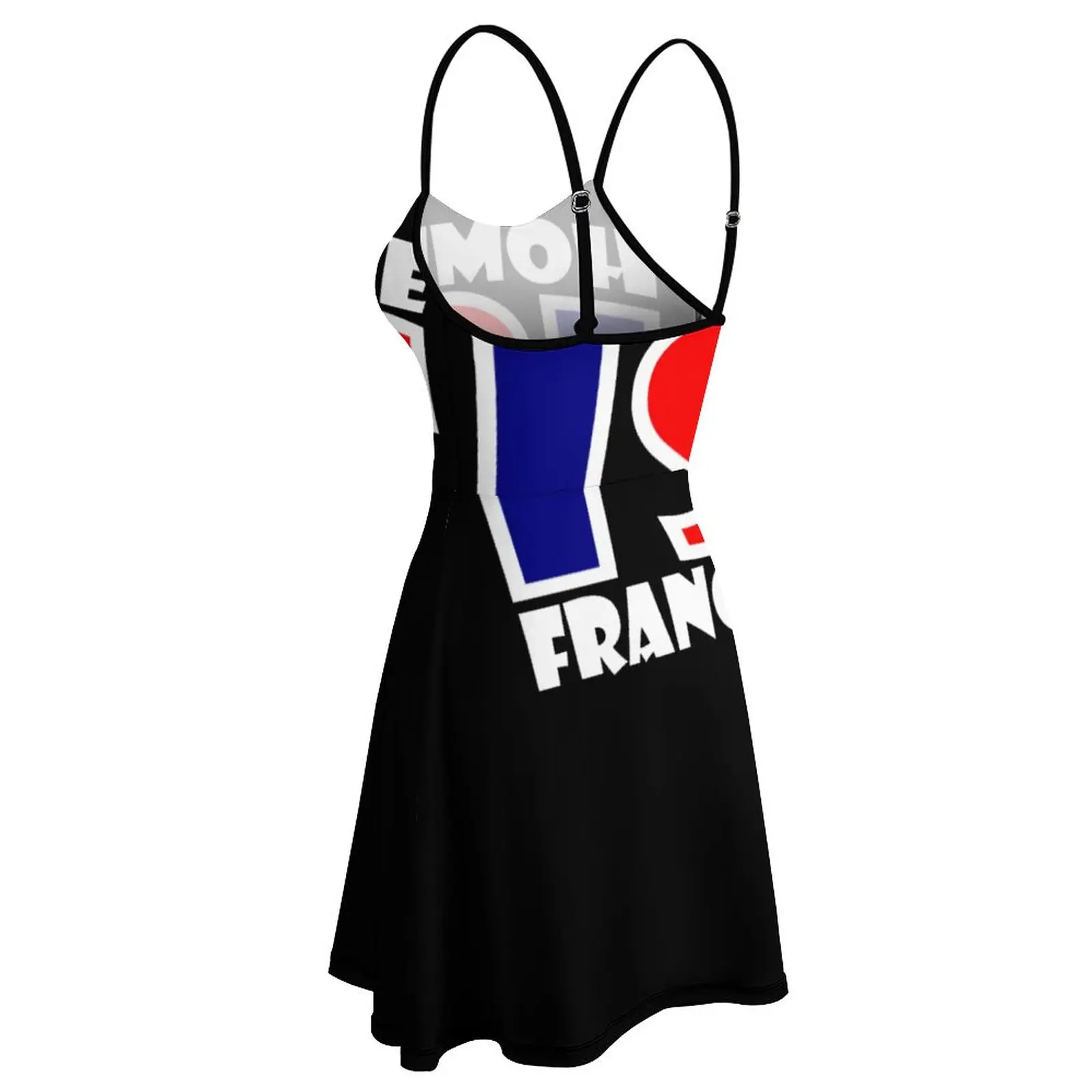 Французское платье с флагом Франции 10 Классическая пикантная Женская одежда